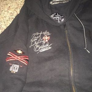 10 Deep Hoodie Black